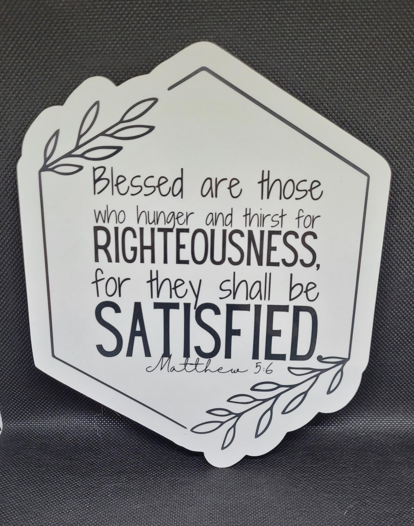 Custom Scripture Sticker