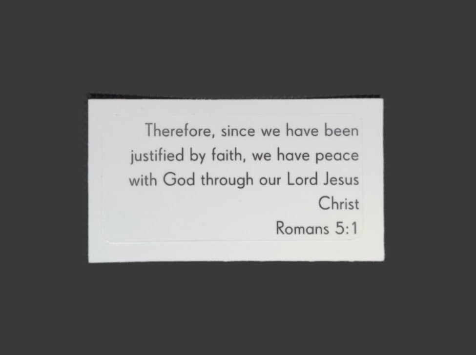 Romans Road to Salvation sticker package