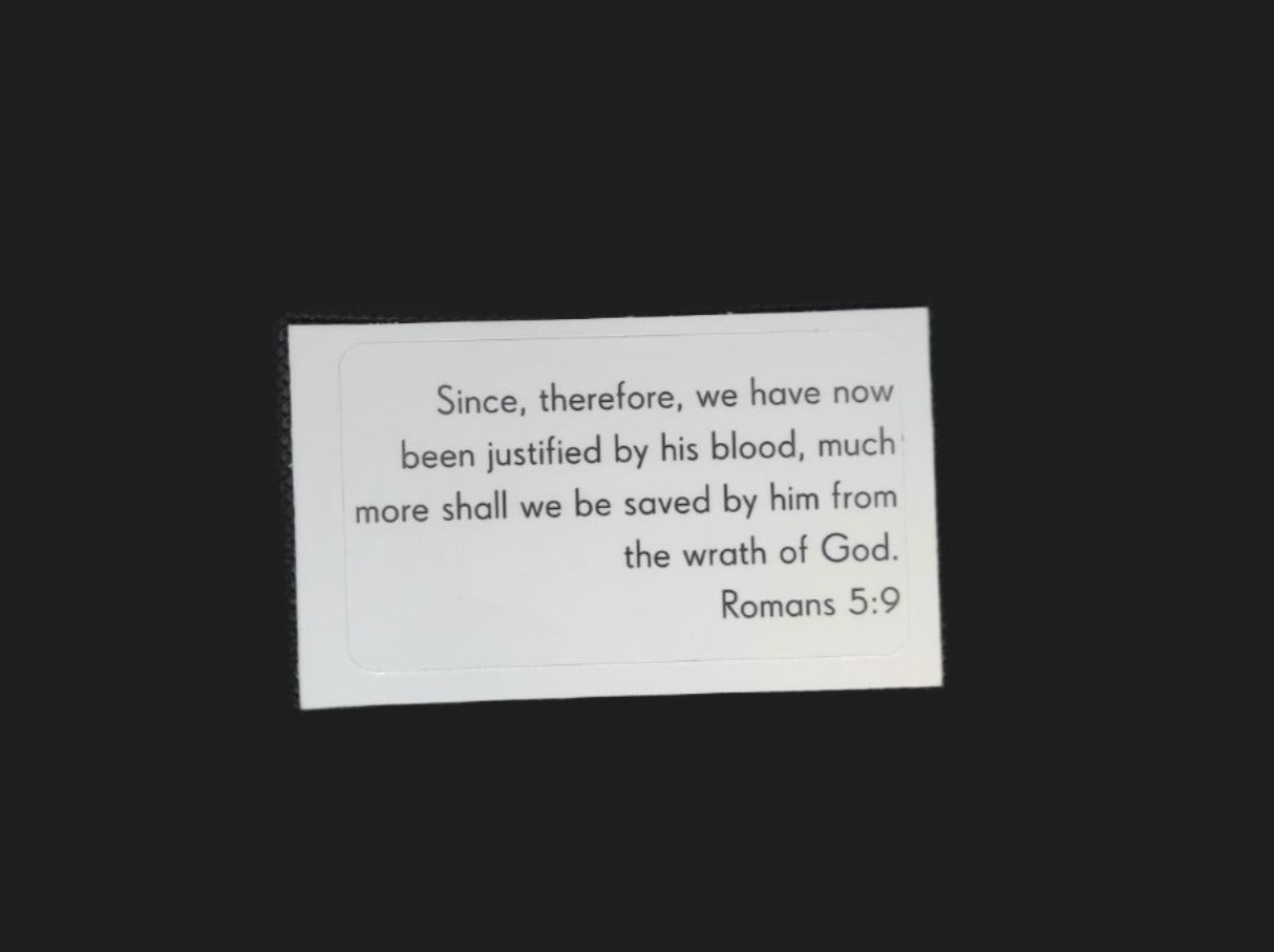 Romans Road to Salvation sticker package